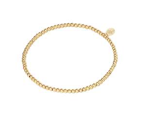Gouden armband small beads