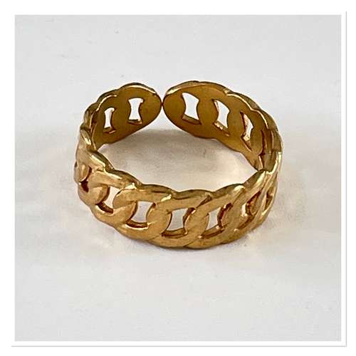 Gouden ring  Chain