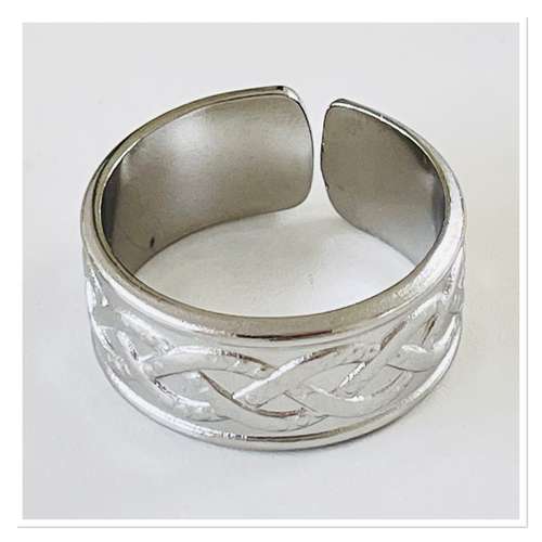 Zilveren ring Korean